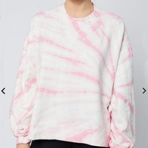 Electric & Rose Neil Pink Tie Dye Sweatshirt XS